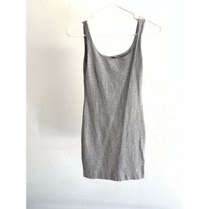 grey dress